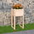 Planter 40x40x81 cm Solid Wood Pine