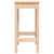 Bar Chairs 2 pcs 40x40x78 cm Solid Wood Pine