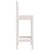 Bar Chairs 2 pcs White 40x41.5x112 cm Solid Wood Pine