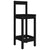 Bar Chairs 2 pcs Black 40x41.5x112 cm Solid Wood Pine