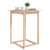 Bar Table 80x80x110 cm Solid Wood Pine