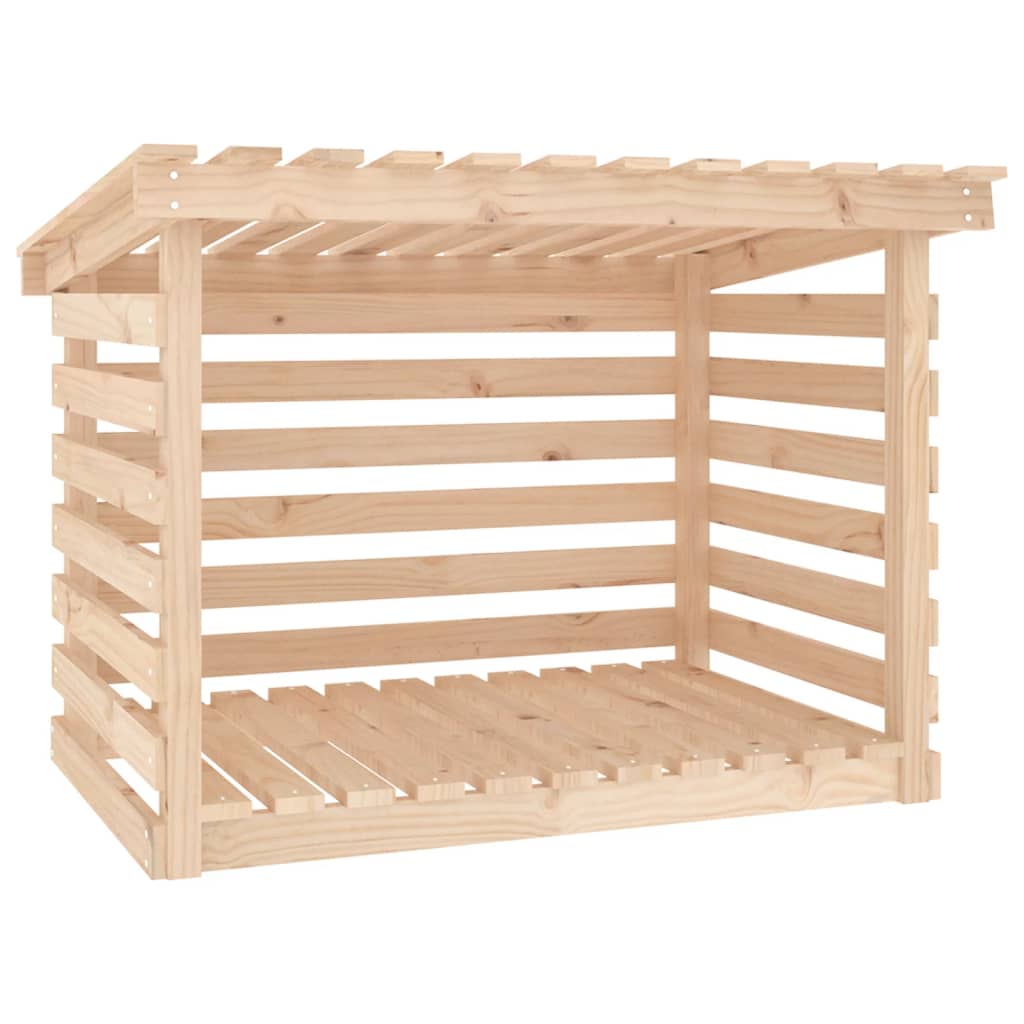 Firewood Rack 108x73x79 cm Solid Wood Pine