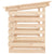 Firewood Rack 108x73x79 cm Solid Wood Pine