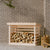 Firewood Rack 108x73x79 cm Solid Wood Pine