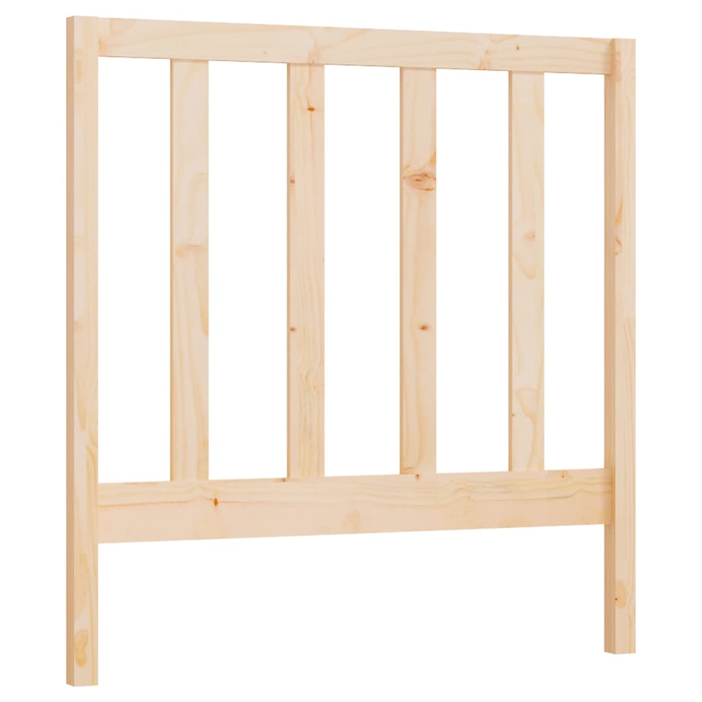 Bed Headboard 95 cm Solid Wood Pine