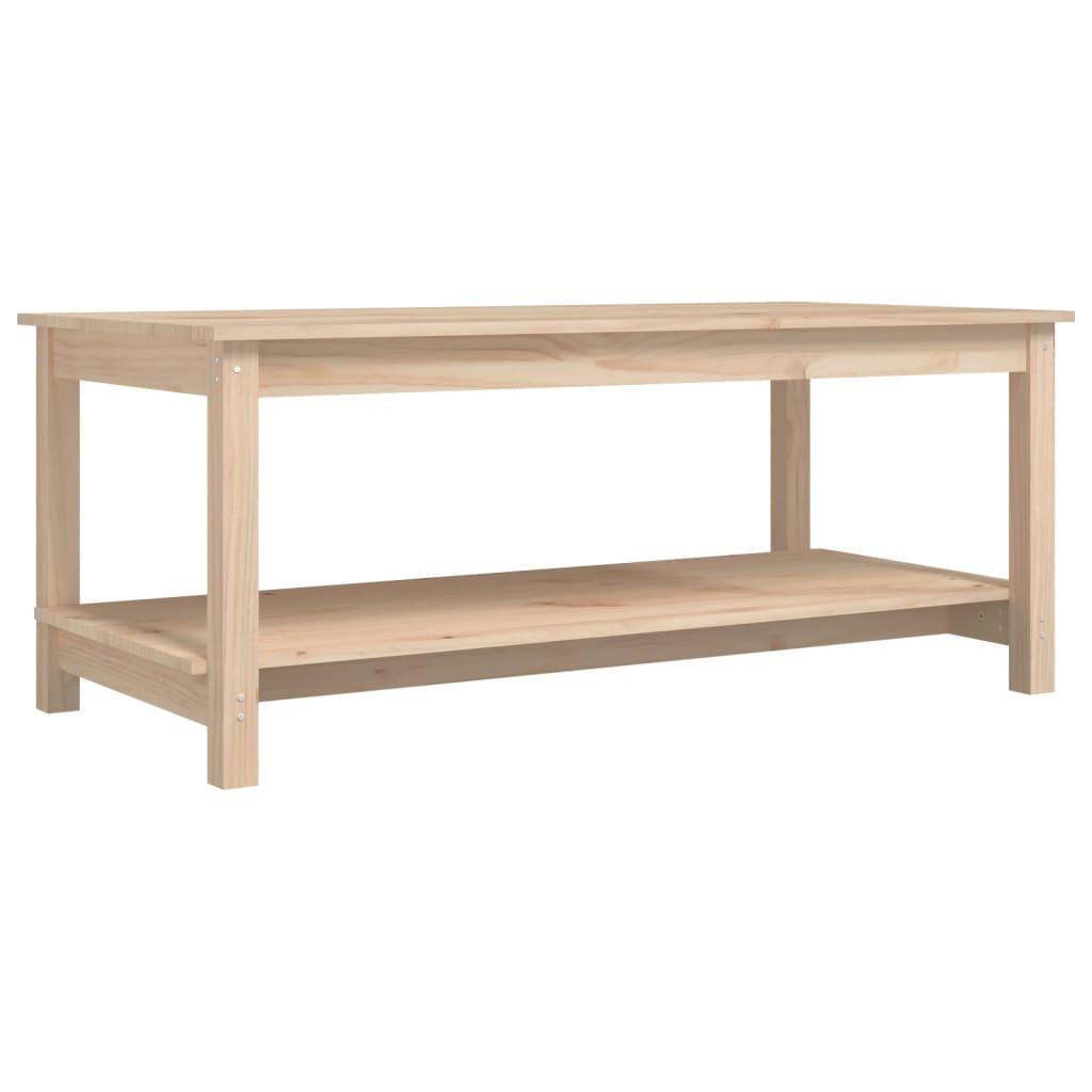 Coffee Table 110x55x45 cm Solid Wood Pine