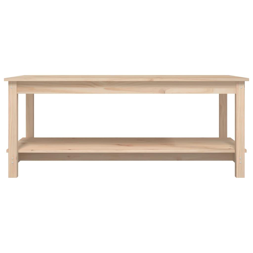 Coffee Table 110x55x45 cm Solid Wood Pine
