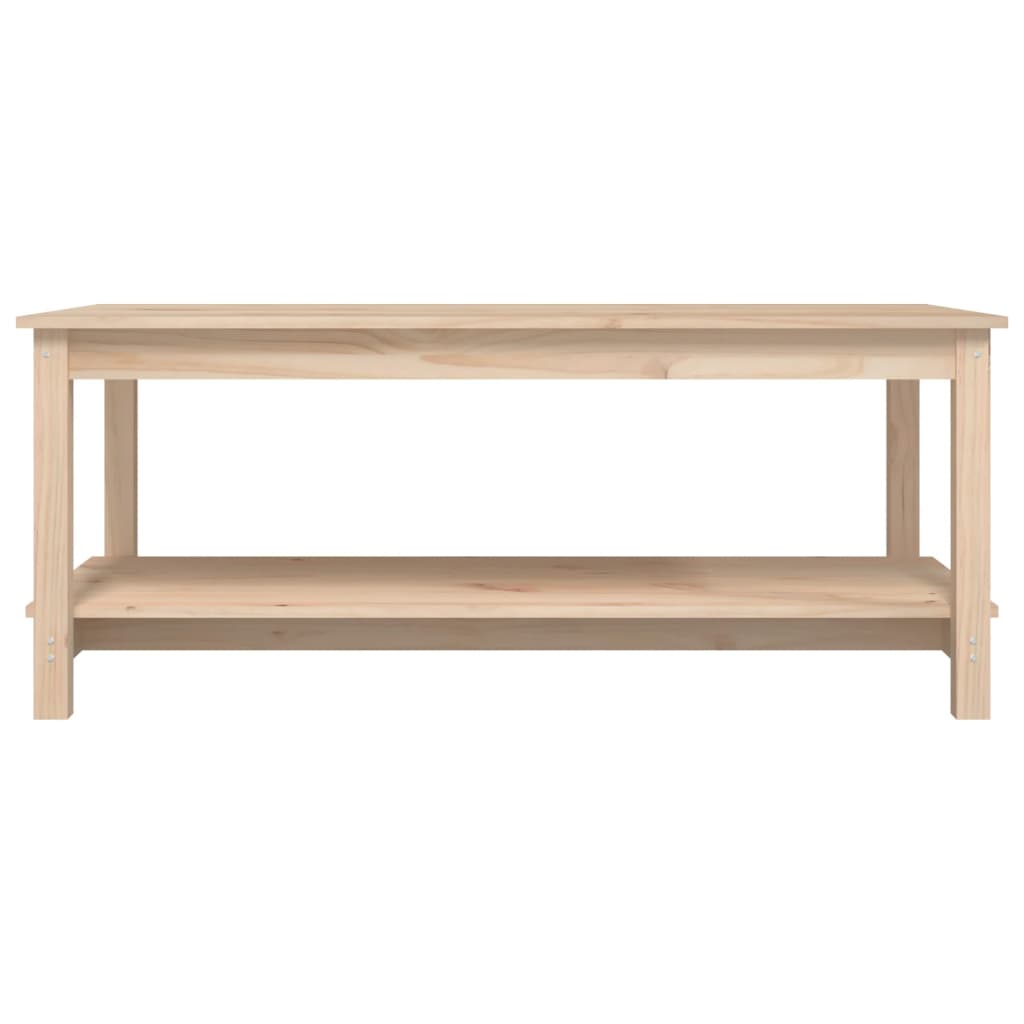 Coffee Table 110x55x45 cm Solid Wood Pine