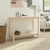 Console Table 110x40x80 cm Solid Wood Pine