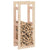 Firewood Rack 41x25x100 cm Solid Wood Pine