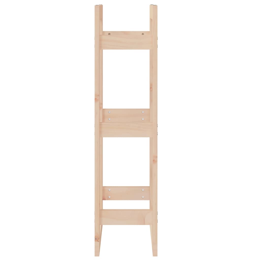 Firewood Rack 41x25x100 cm Solid Wood Pine