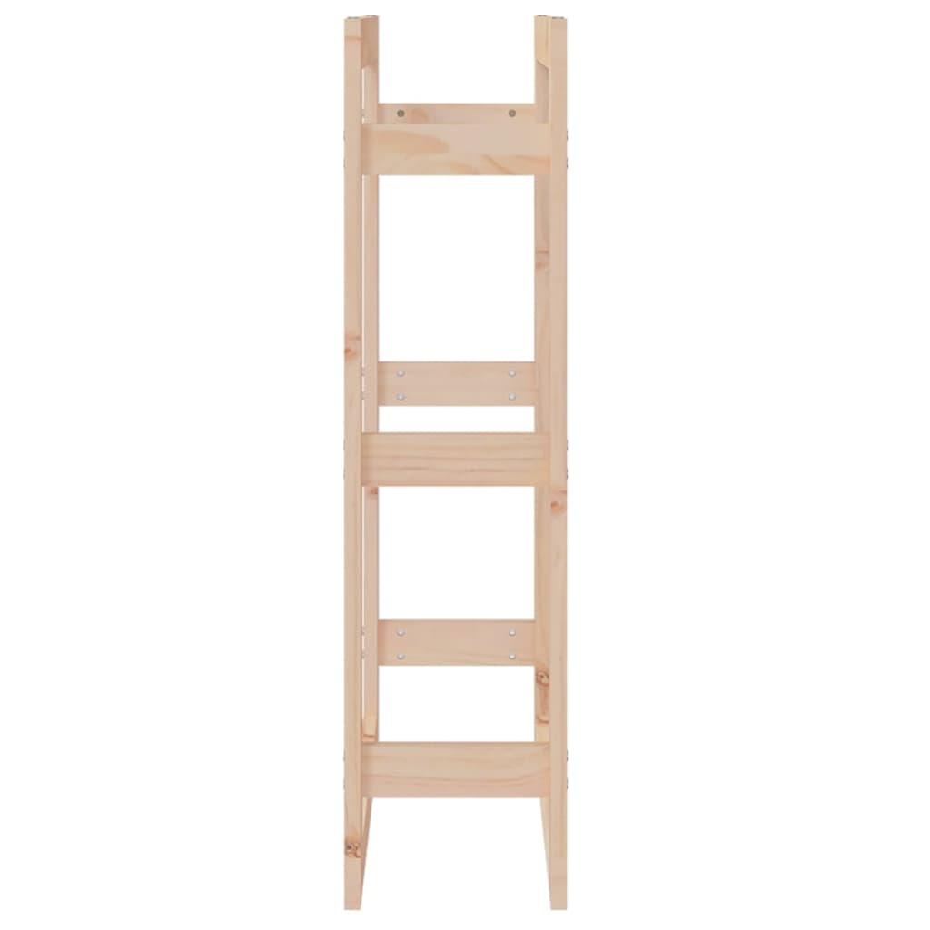 Firewood Rack 60x25x100 cm Solid Wood Pine