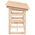 Firewood Rack 108x64.5x78 cm Solid Wood Pine