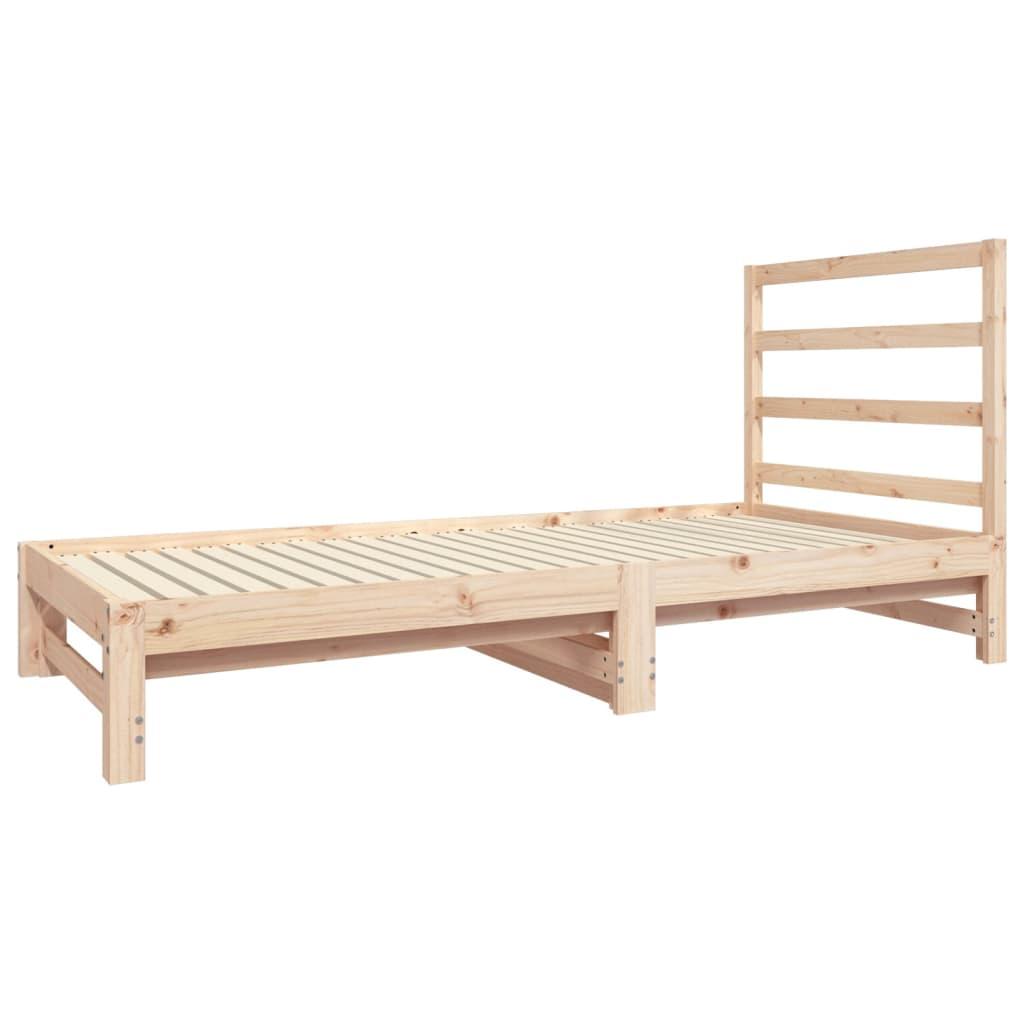 Pull-out Day Bed without Mattress 2x(90x190) cm