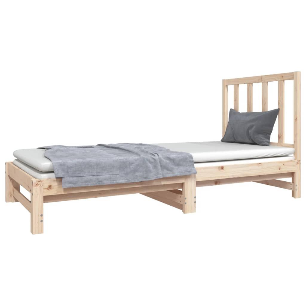 Pull-out Day Bed without Mattress 2x(90x190) cm