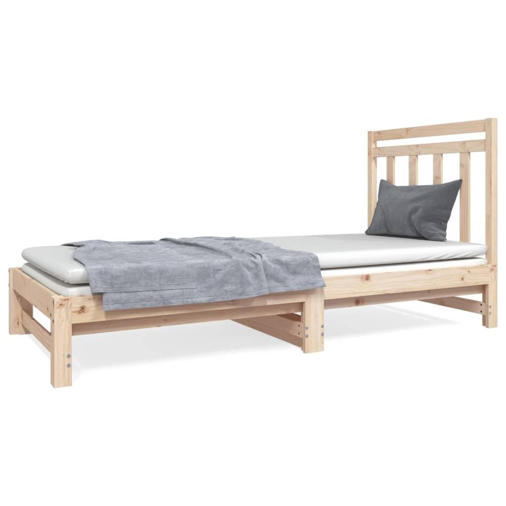 Pull-out Day Bed without Mattress 2x(90x190) cm