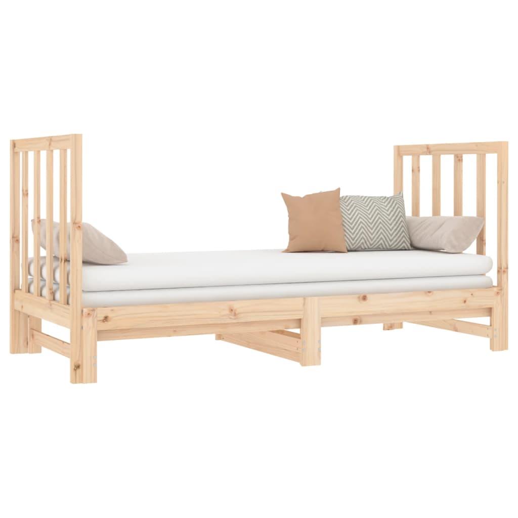 Pull-out Day Bed without Mattress 2x(90x190) cm