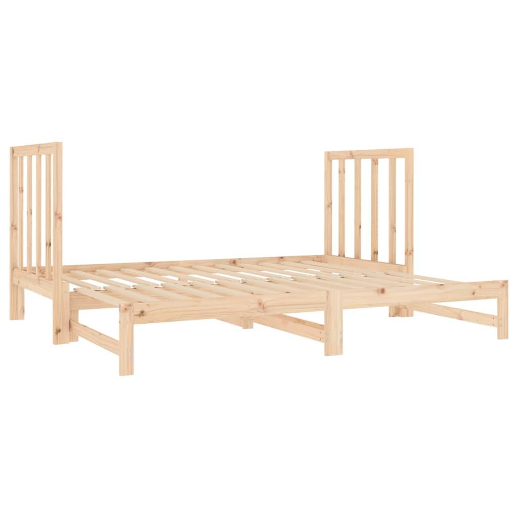 Pull-out Day Bed without Mattress 2x(90x190) cm