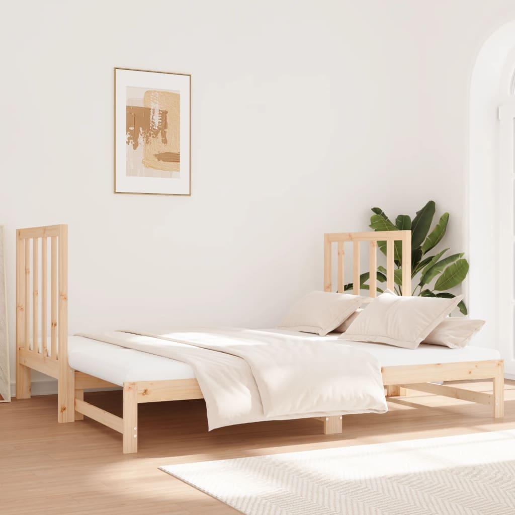 Pull-out Day Bed without Mattress 2x(90x190) cm