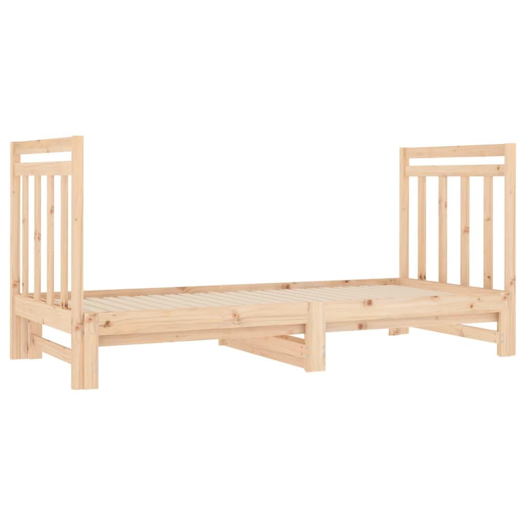 Pull-out Day Bed without Mattress 2x(90x190) cm