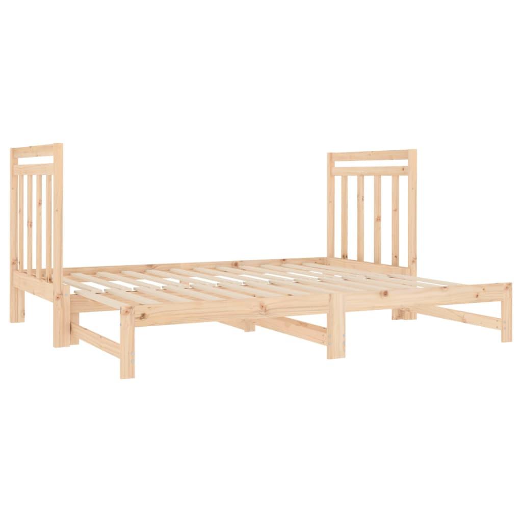 Pull-out Day Bed without Mattress 2x(90x190) cm