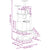 Cat Tree with Sisal Scratching Posts Light Grey 168 cm
