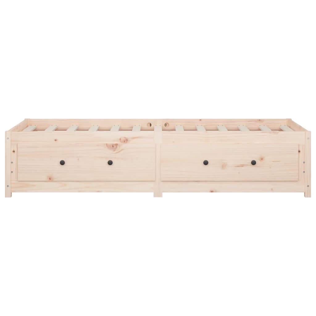 Day Bed without Mattress 90x190 cm Solid Wood Pine