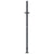 Garden Gate Anthracite 105x155 cm Steel Bamboo Design