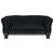 Dog Bed Black 70x45x30 cm Velvet