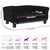 Dog Bed Black 70x45x30 cm Velvet
