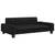 Dog Bed Black 90x53x30 cm Faux Leather