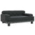 Dog Bed Black 70x45x30 cm Faux Leather
