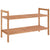 Shoe Rack 69x27x41 cm Solid Wood Walnut