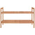 Shoe Rack 69x27x41 cm Solid Wood Walnut