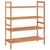 Shoe Racks 2 pcs 69x27x41 cm Solid Wood Walnut