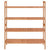 Shoe Racks 2 pcs 69x27x41 cm Solid Wood Walnut