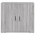 Sideboard Grey Sonoma 80x33x70 cm Engineered Wood