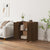 Sideboard Brown Oak 80x33x70 cm Engineered Wood