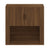 Wall Cabinet Brown Oak 80x33x80 cm Engineered Wood