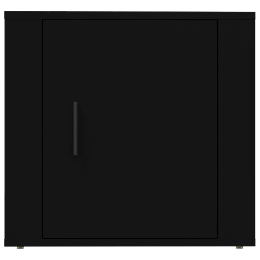 Bedside Cabinets 2 pcs Black 50x39x47 cm