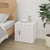 Bedside Cabinets 2 pcs High Gloss White 50x39x47 cm