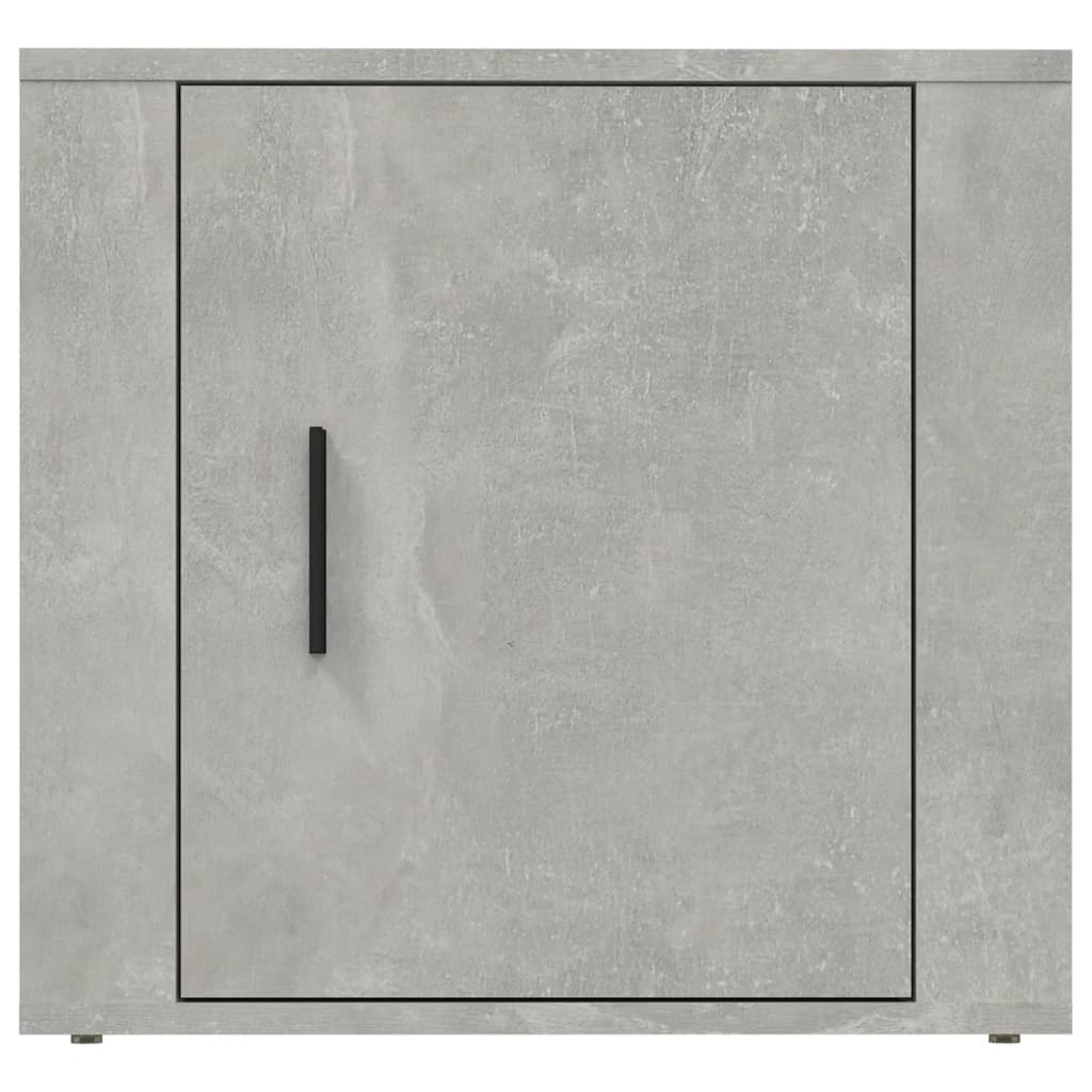 Bedside Cabinet Concrete Grey 50x39x47 cm