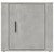 Bedside Cabinet Concrete Grey 50x39x47 cm