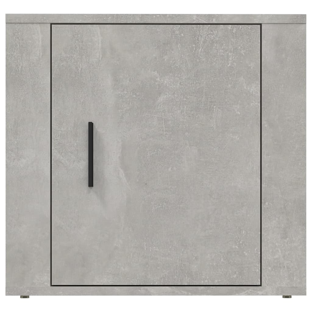 Bedside Cabinets 2 pcs Concrete Grey 50x39x47 cm