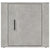 Bedside Cabinets 2 pcs Concrete Grey 50x39x47 cm