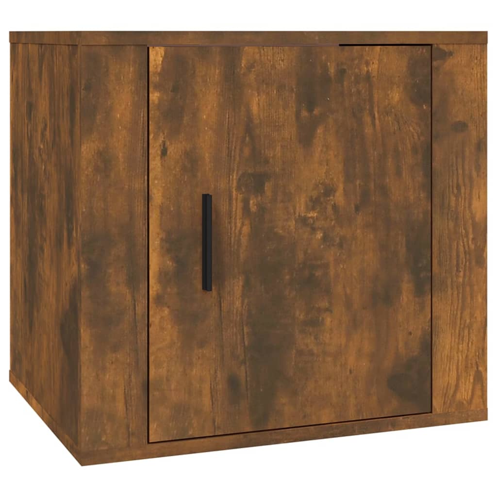 Bedside Cabinets 2 pcs Smoked Oak 50x39x47 cm