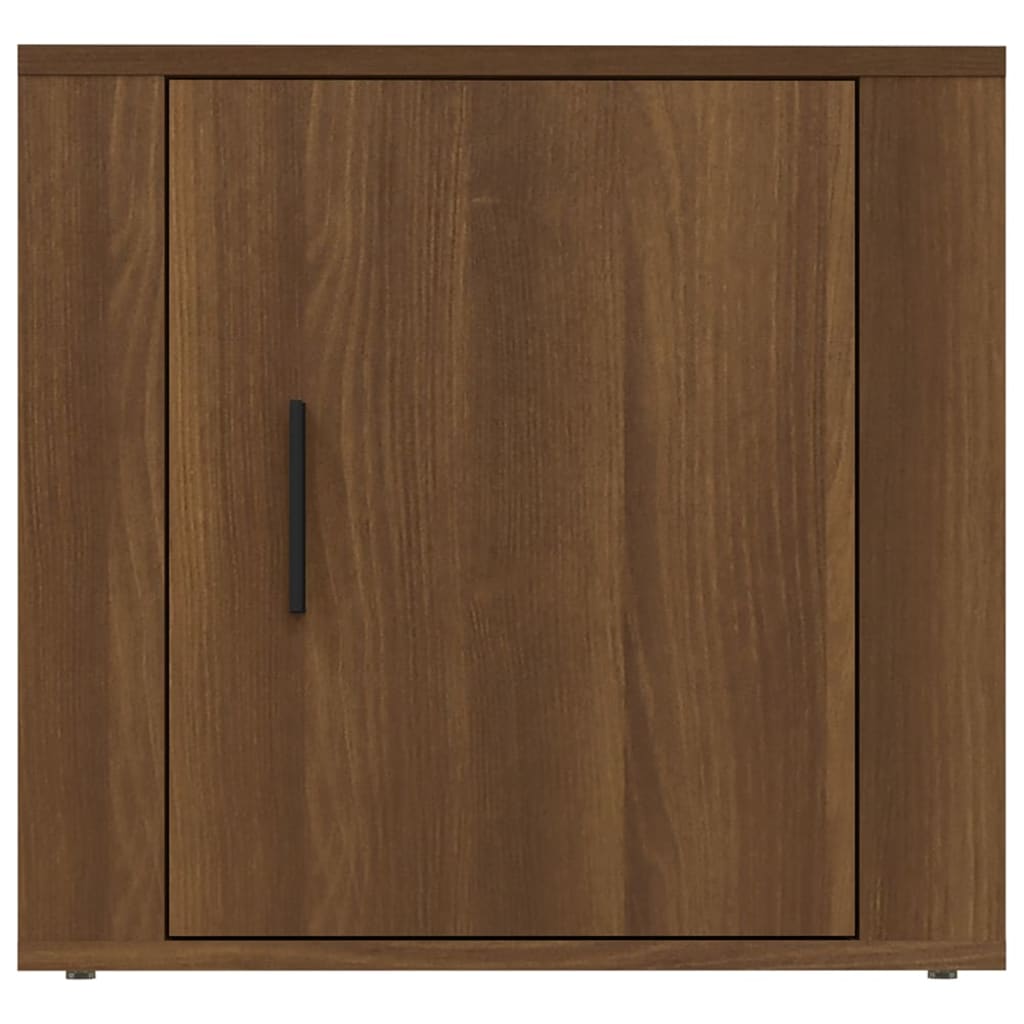 Bedside Cabinets 2 pcs Brown Oak 50x39x47 cm