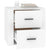 Bedside Cabinet White 50x39x47 cm