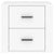 Bedside Cabinet White 50x39x47 cm