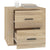 Bedside Cabinet Sonoma Oak 50x39x47 cm